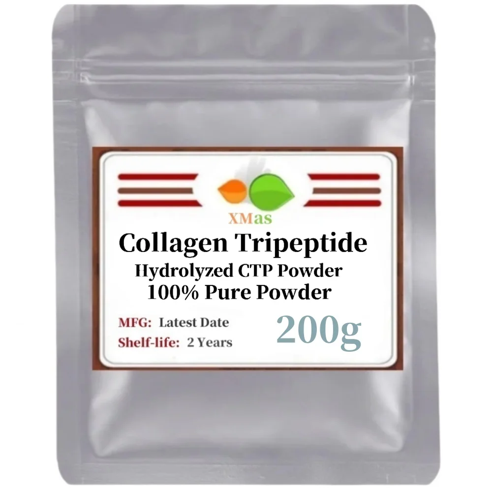 50-1000g 100% Hydrolyzed Ctp Collagen Tripeptide Powder,reduce Wrinkle,skin Whitening And Smooth,delay Aging 3