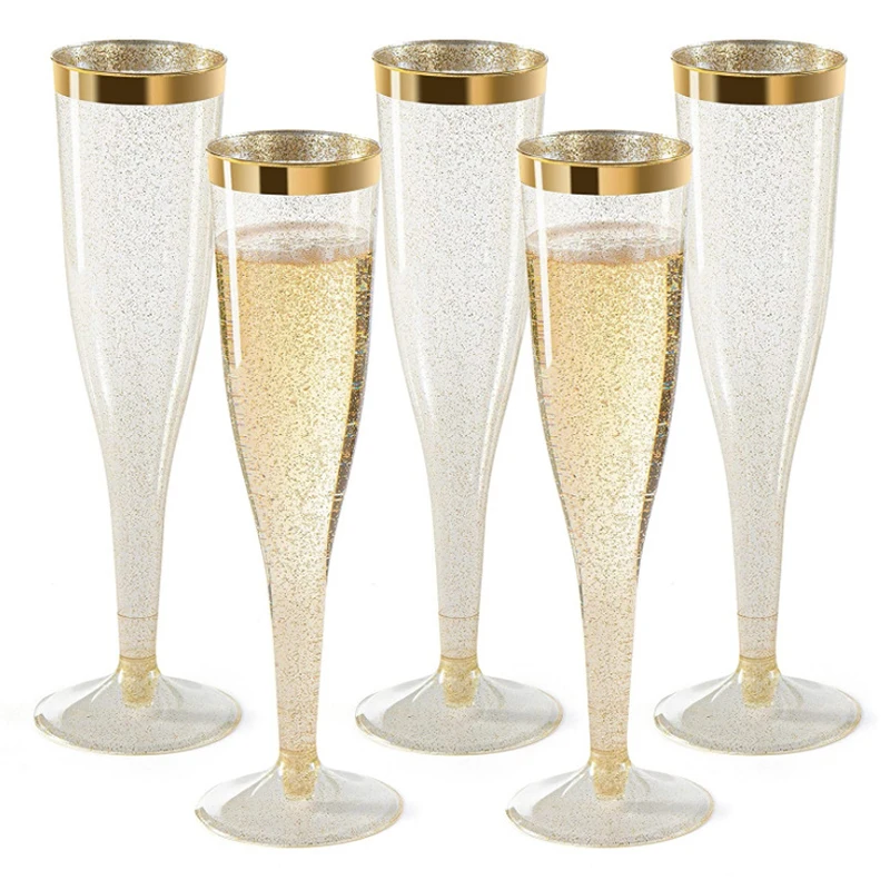 Disposable Wine Glasses Weddings Disposable Plastic Champagne Flutes
