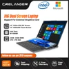 CRELANDER Dual Screen Laptop 16 Inch 2K + 14 Inch Touch Screen Intel Xeon W-10885M 64GB RAM Zenbook Duo Laptop Gaming Notebook 1