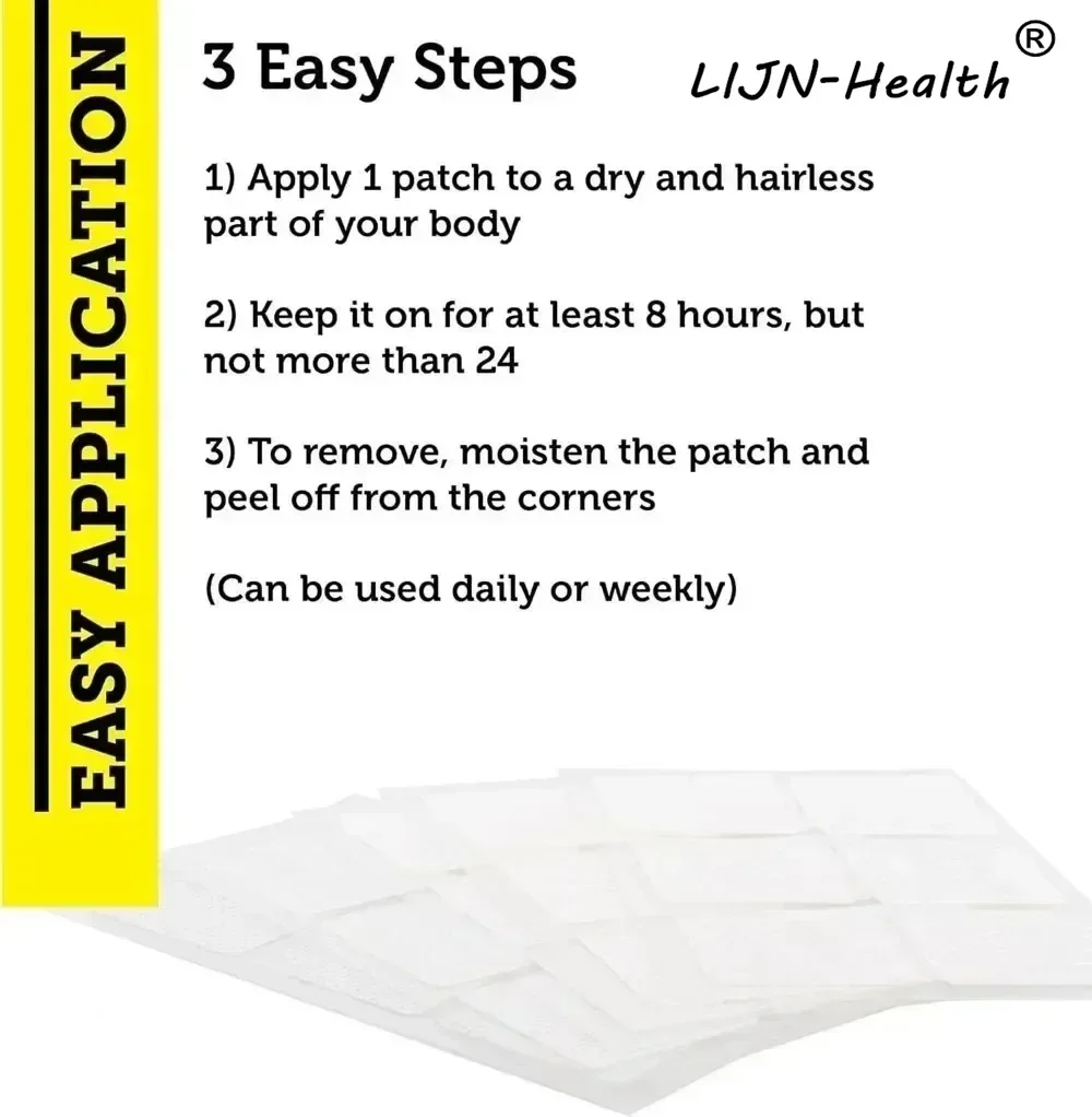30 Patches Glucosamine and Chondroitin Transdermal Patches High Strength Vitamin C Boost Immune System