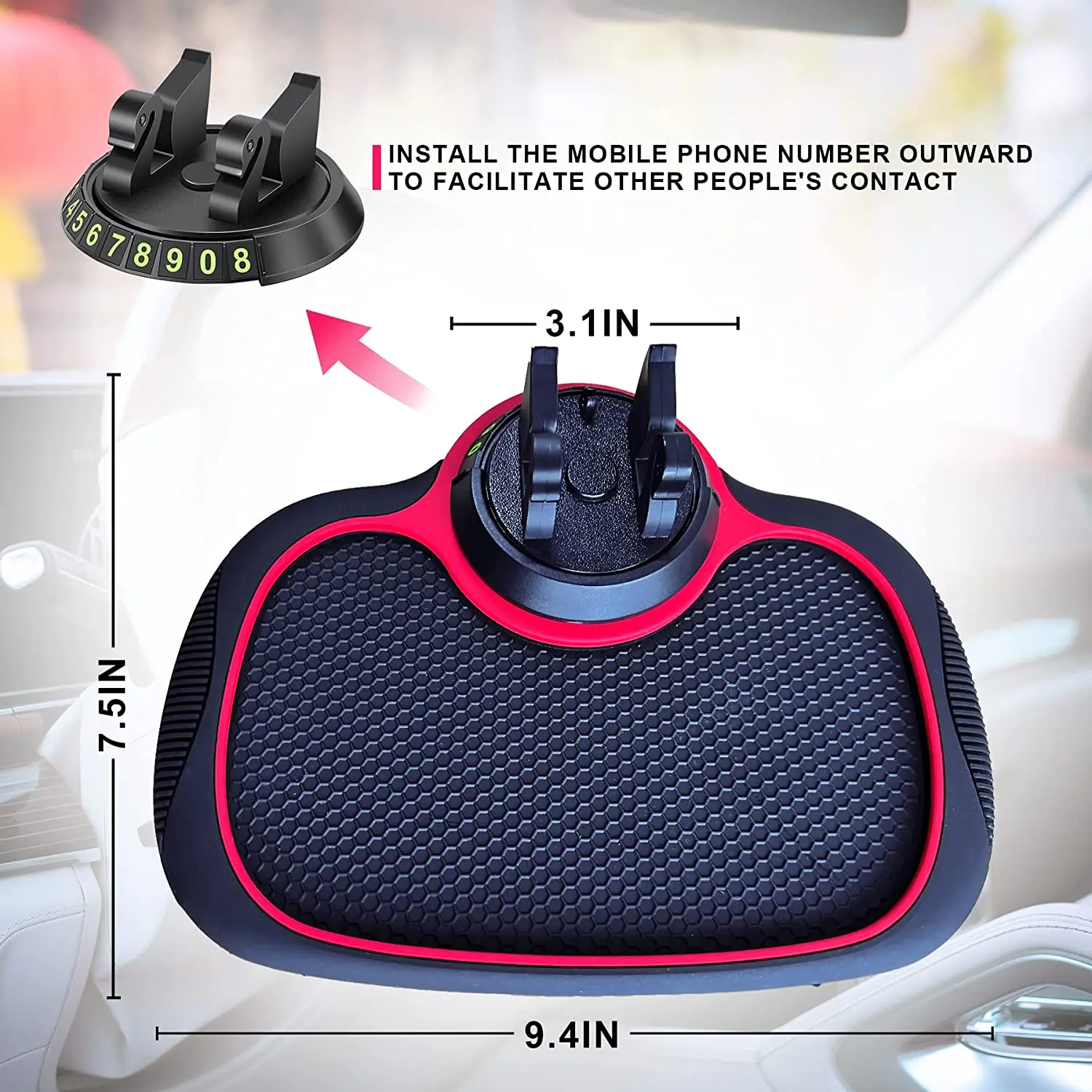 Sale 49% Off – Multifunction Car Anti-slip Mat Auto Phone Holder