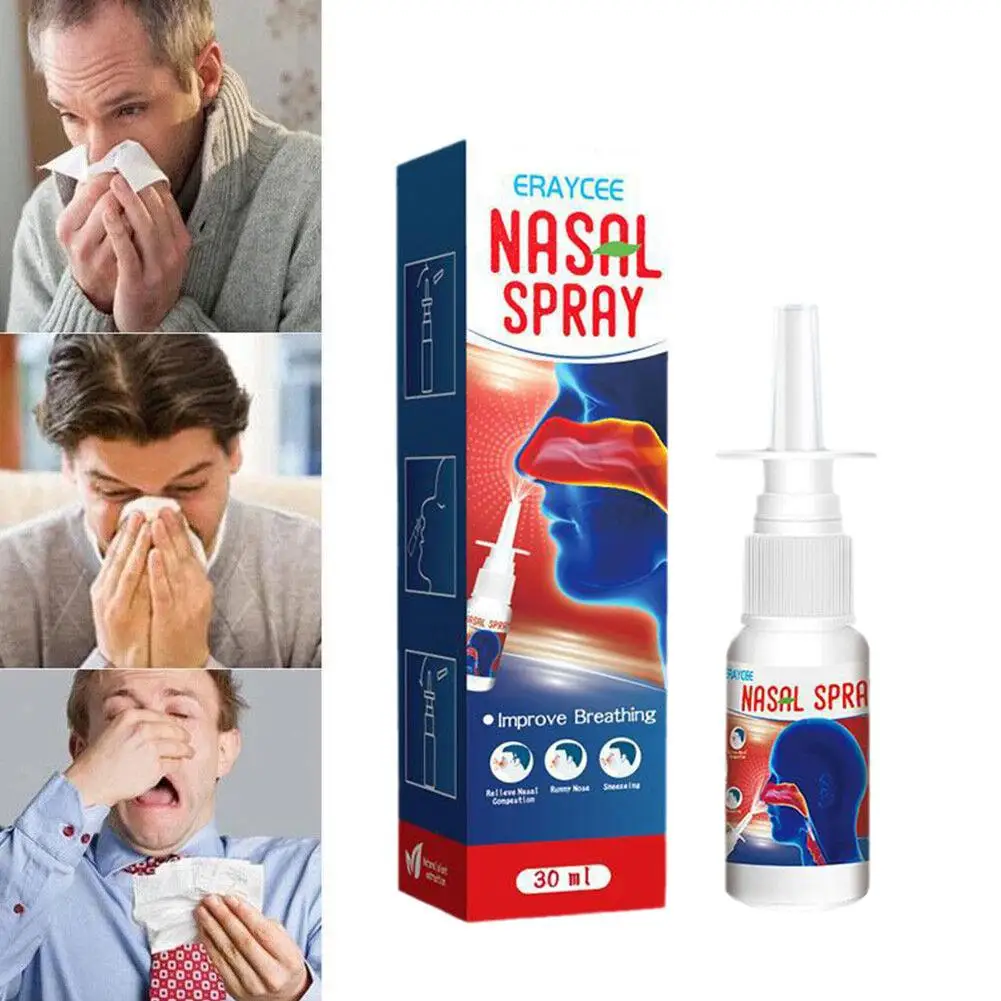 Nasal Spray Herbal Nasal Spray For Reduce Snoring Nasal Cleaning And Hydration 1.01oz Nose Breathe Well Sleep T6D8