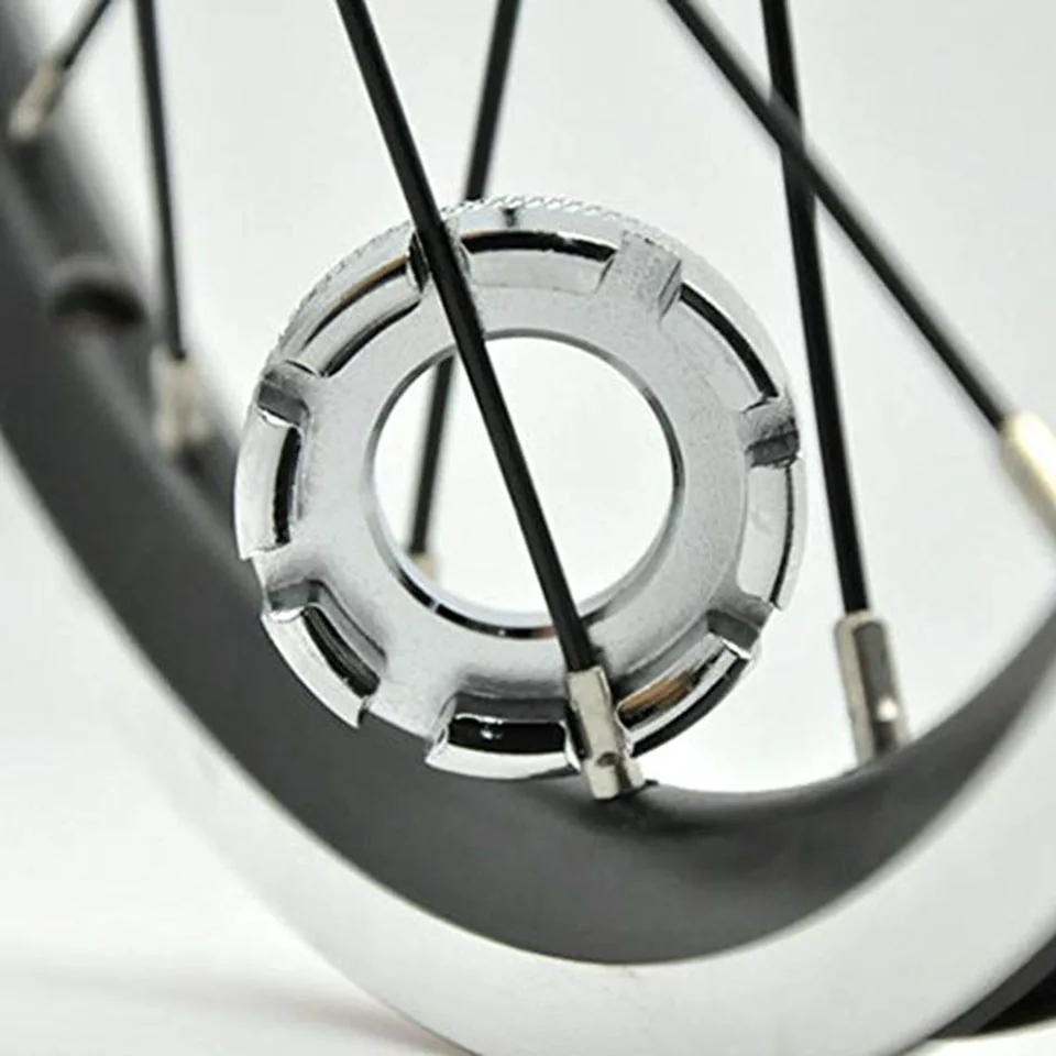 Bike Accessories Bike Spokes Nipples Bicycle Spoke Nipple Wrench 8 Way Groove Bike Wheel Rim Adjuster Galvanized Tool