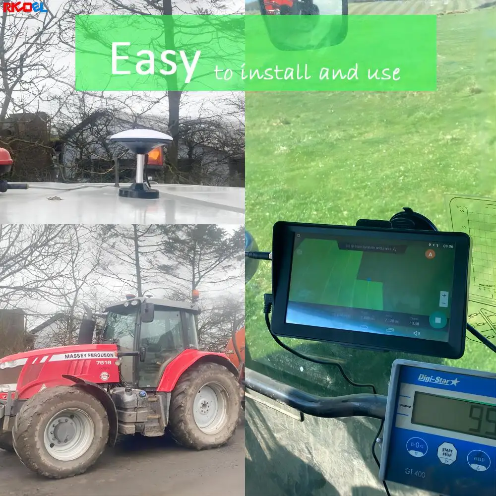 Cheap 9 inch Android OS Agri Guidance System Equipment Best Farm Tractor GPS in Agriculture
