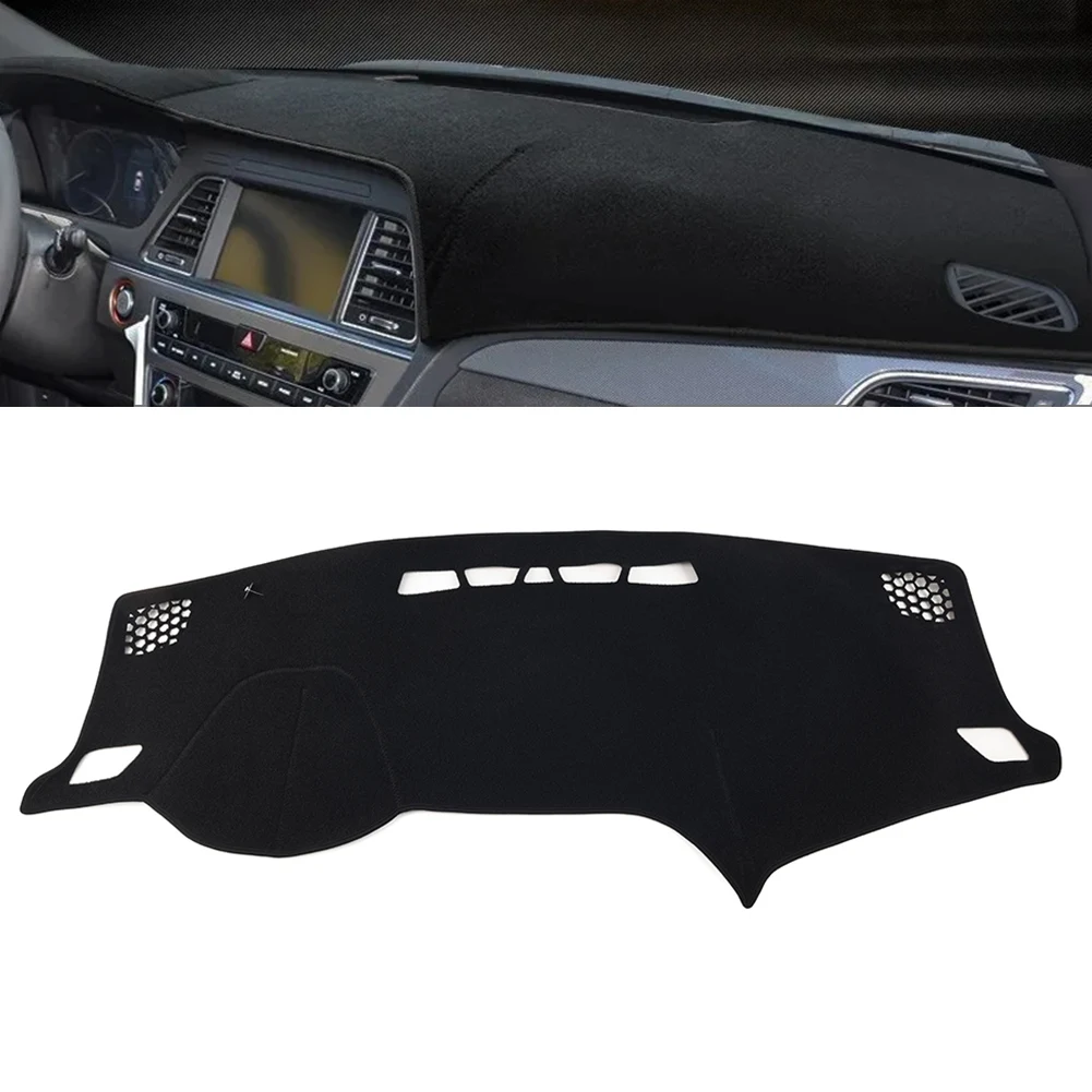 LHD Car Dash Mat Dashboard Cover For Hyundai Sonata 2015 2016 2017 2018 2019