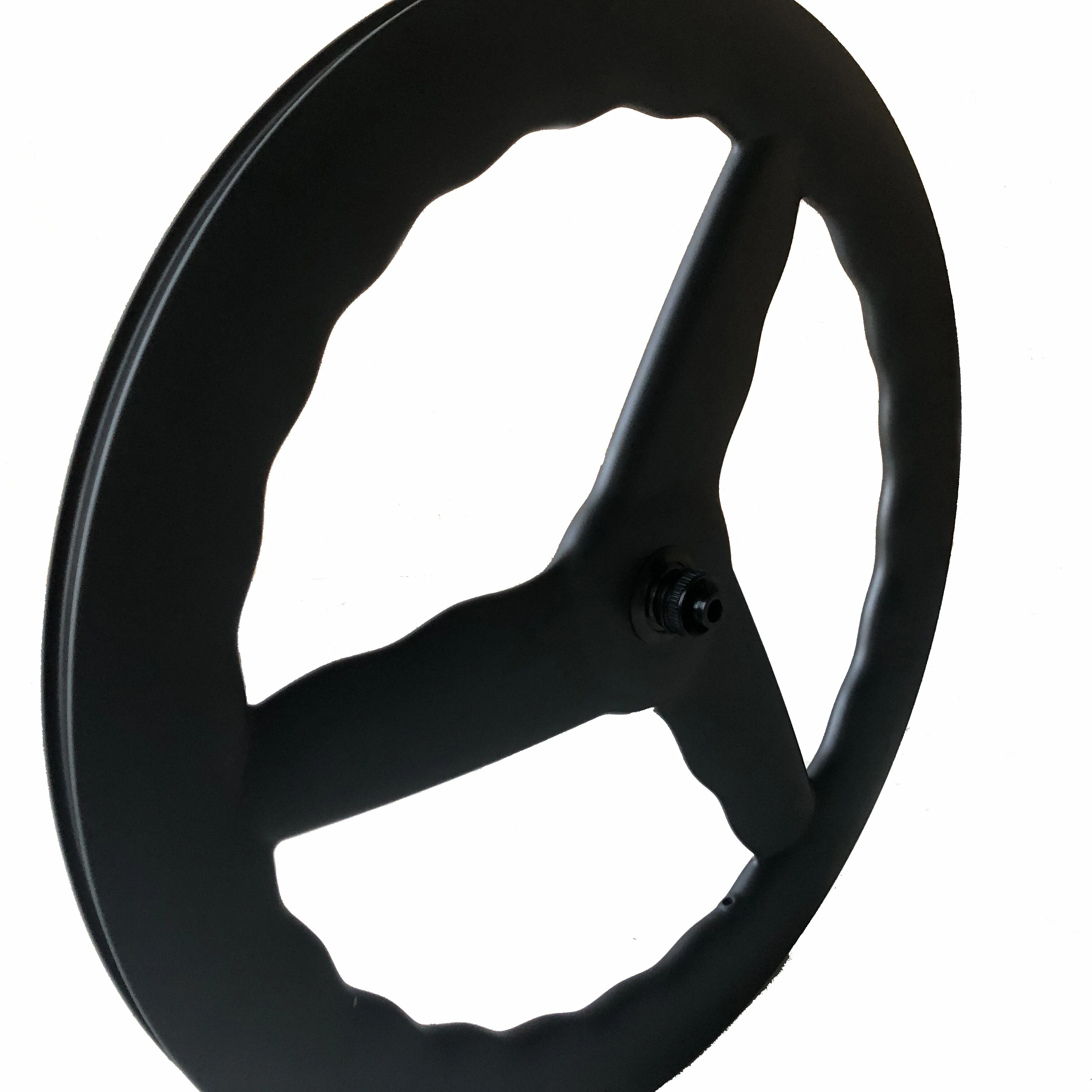 Фото Комплект колес для велосипеда wave carbon tri 3 Спицы, переднее колесо, заднее колесо, фиксированная шестерня, треугольная форма, дисковый тормоз, фотовес №4