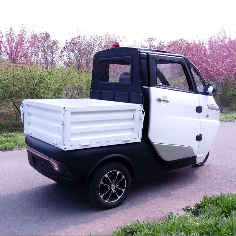 China Best Sale Electric 60V 3000W Motor Three-Wheeled Cargo Tricycle With Closed Cabin |