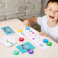 Children's math early education teaching aids, number cognition matching, mathematical operations learning, educational toys 2