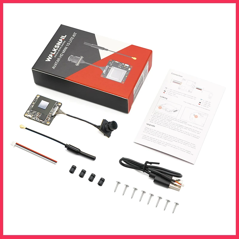 

Walksnail Avatar HD Mini 1s Lite Kit 14X14mm Avatar Lite Camera for FPV Freestyle Tinywhoop Cinewhoop Drones DIY Parts