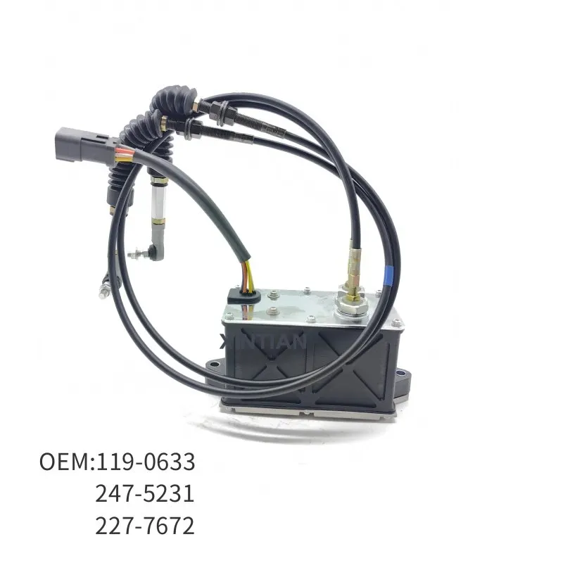 Excavator throttle motor 119-0633 247-5231 227-7672 247-5212 227-7667 157-3177 171-2590 for E312C E320C E320D E320B E330B E325B