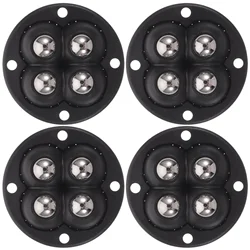 4 Pcs Self Adhesive Casters Wheels Sticky on Swivel Casters Small Storage Bin Stainless Steel Mini Swivel
