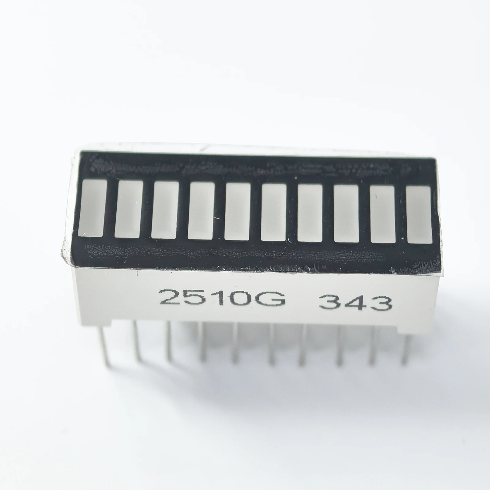 10PCS 10 Segment Green Red Blue Yellow Jade Green White Digital Tube LED Bar 10*25mm Display Module B10G-B10BW led digital tube display