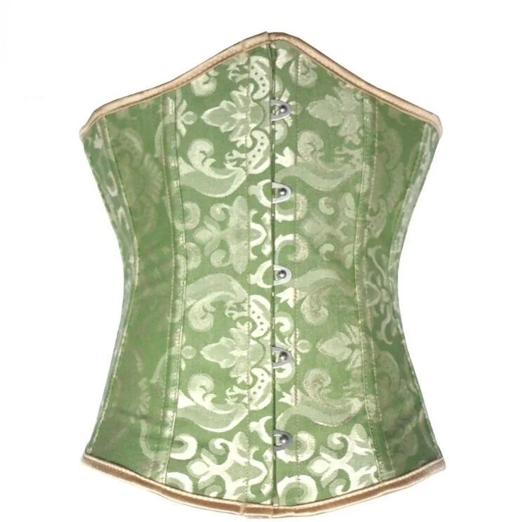 Women Corset Bustier Floral Gothic Lingerie