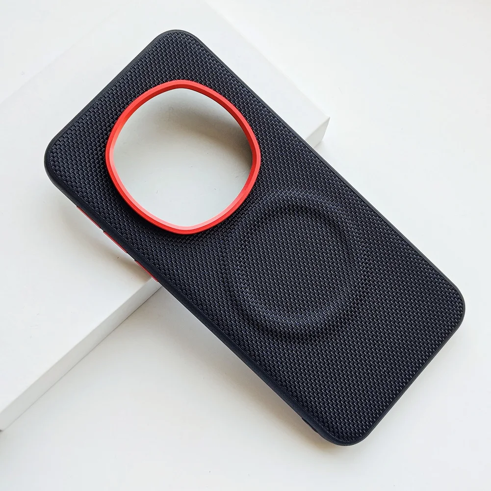 Enhanced Protective Magnetic Ring with Red Circle Lens для Honor Magic Series
