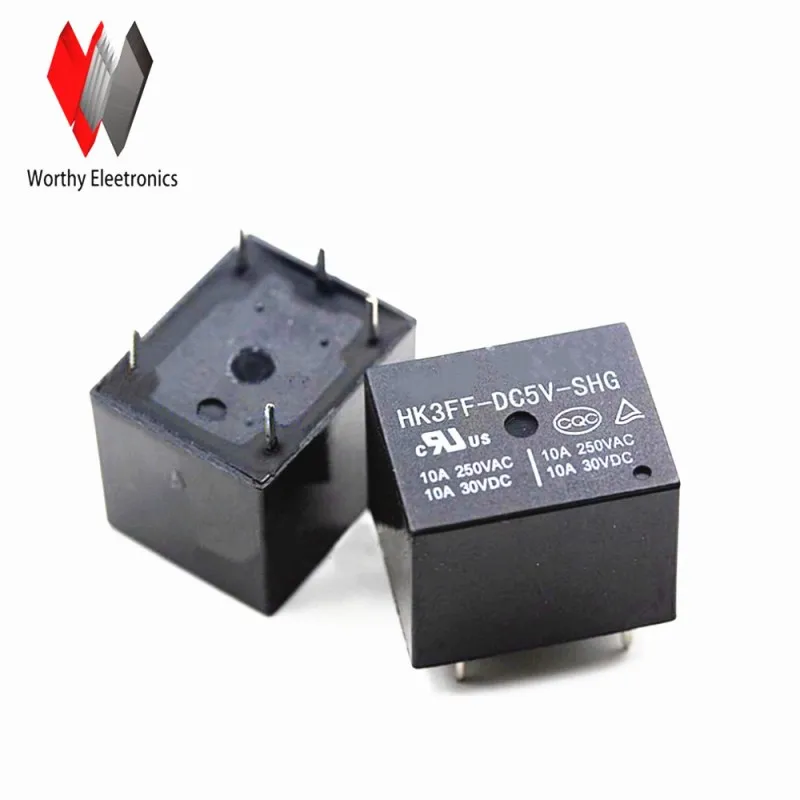 

Free shiping wholesale 10pcs/lot relay HK3FF-DC5V-SHG