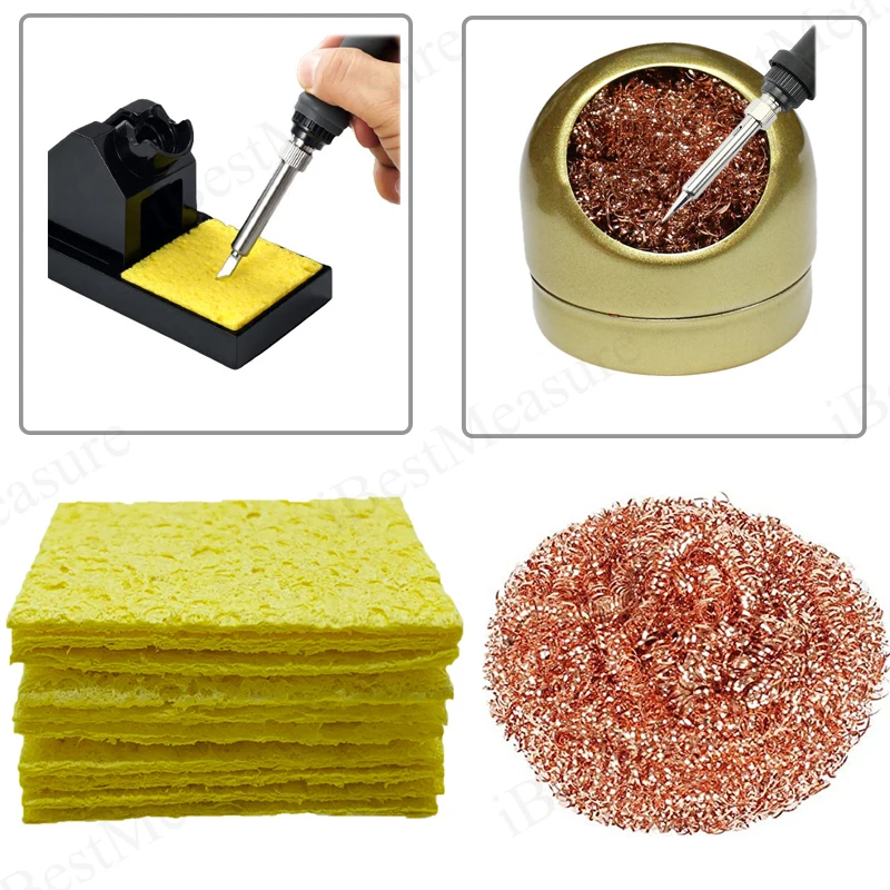 5/10pcs Cleaning Sponge Cleaner For Enduring Solder Welding Station