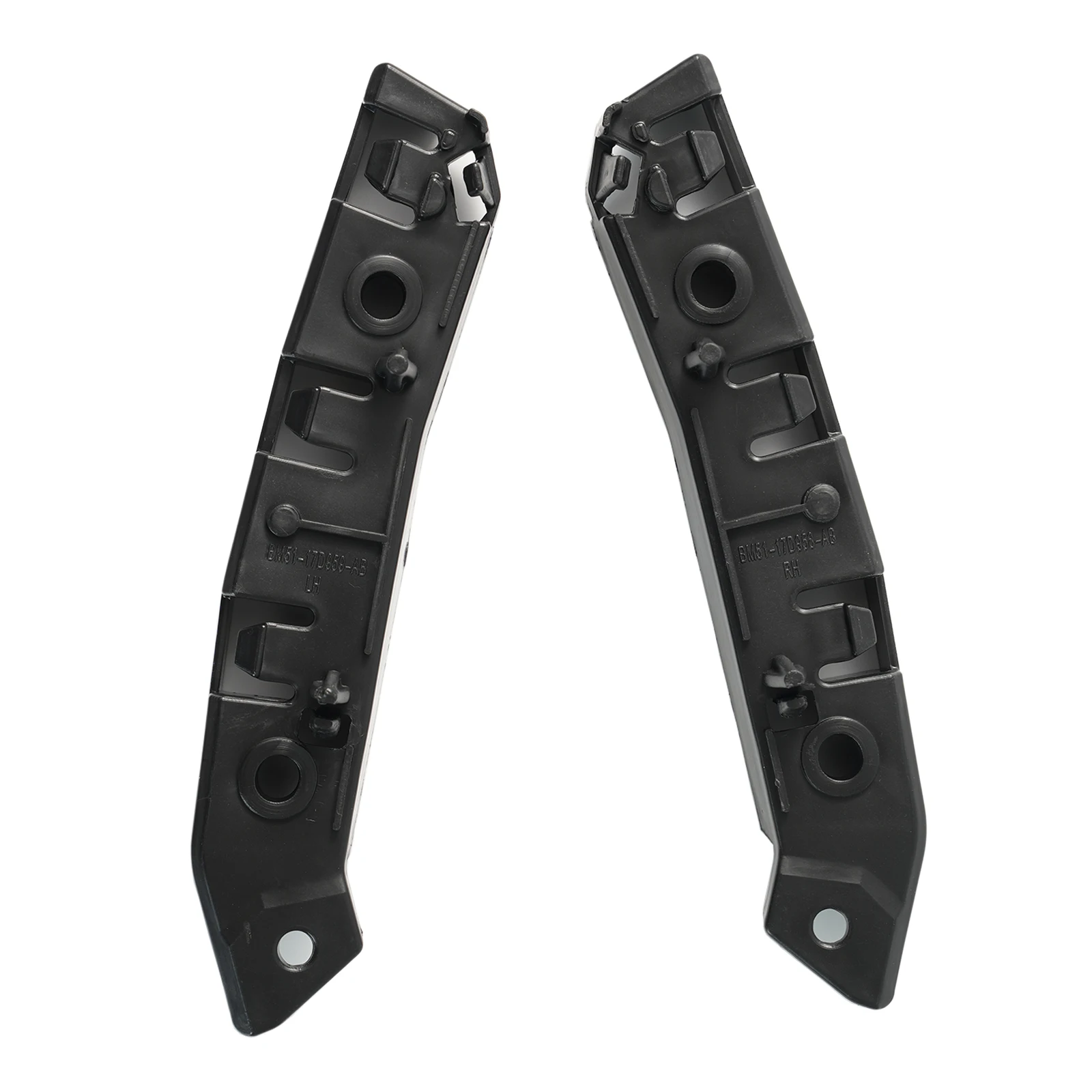 Pair Car Front Left Right Bumper Guide Mount Bracket Grille Retainer For Ford Focus RS SEL ST 2012 2013 2014 2015