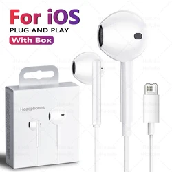 Premium Wired Earphones with USB - C and Lightning Connectivity (For ios Earphones)