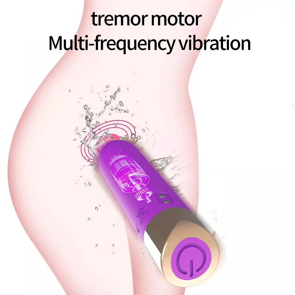 Charging Strong earthquake Silicone bullet vibrator Female masturbation massage Scd930e2832ef4497972ce1dc621865b4U