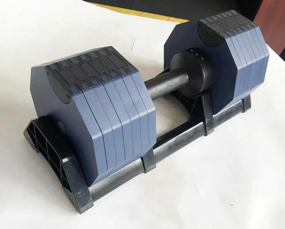 New Electrophoresis 80lb Black Adjustable Weights Dumbbell Set 36kg Dumbbells Rack