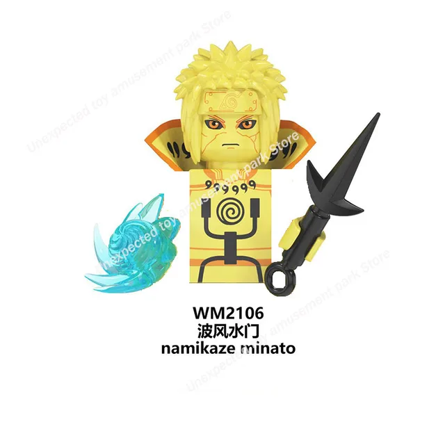 WM6109 Naruto building blocks Bricks assembly Kakashi Sasuke Uchiha Madara Anime Mini Action Figures Heads Toys kids Gifts WM2106