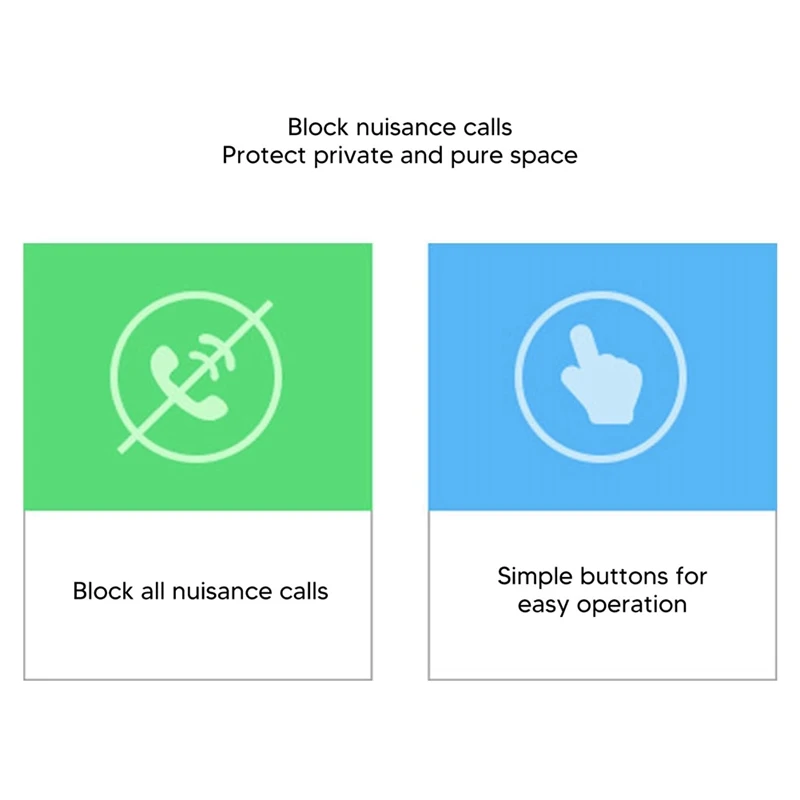 2000 Group High Capacity Call Blocker Anti-Nuisance Incoming Call Phone Blocker +LCD Display 1Set