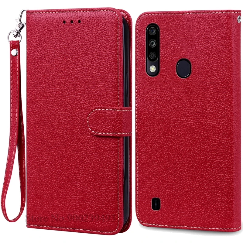 Sleek Silicone Wallet Leather Flip Case with Soft TPU Back Cover