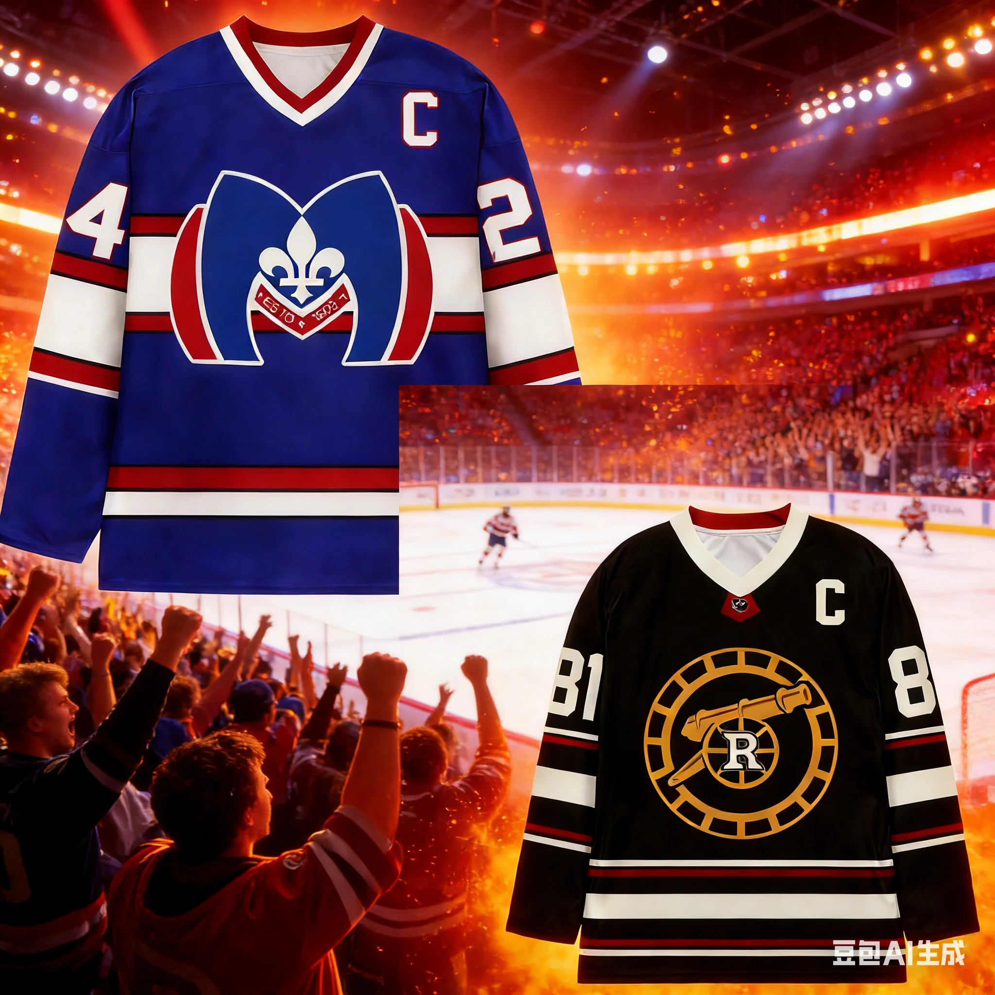 Maillot Hockey glace Brive BHC Hornets Porté #94 Owayo jersey Homme Maillot Hockey glace Brive BHC Hornets Porté #94 Owayo jersey Homme