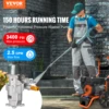 VEVOR Pressure Washer Pump 3/4" Shaft Horizontal 3400 PSI 2.5 GPM Replacement Power Washer Pumps Kit Compatible with Honda RYOBI 2
