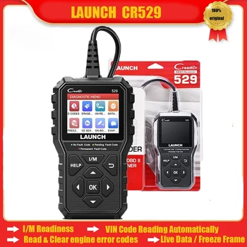 Nuovo Scanner OBD2 LAUNCH CR529, Strumento Diagnostico Automobilistico, Lettore di Codici OBDII, Strumento di Scansione Auto per Controllo Motore