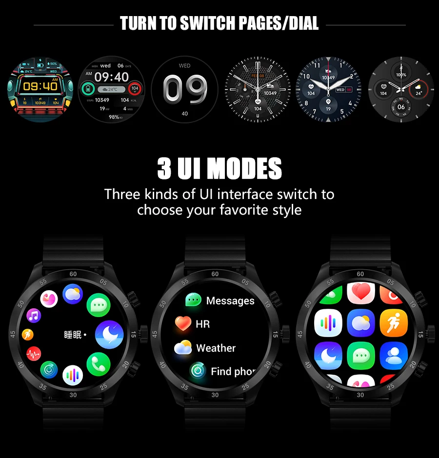 2022 Smart Watch Men Bluetooth Call Custom Dial Full Touch Screen Waterproof Smartwatch Sport Fitness Tracker Watch For Men