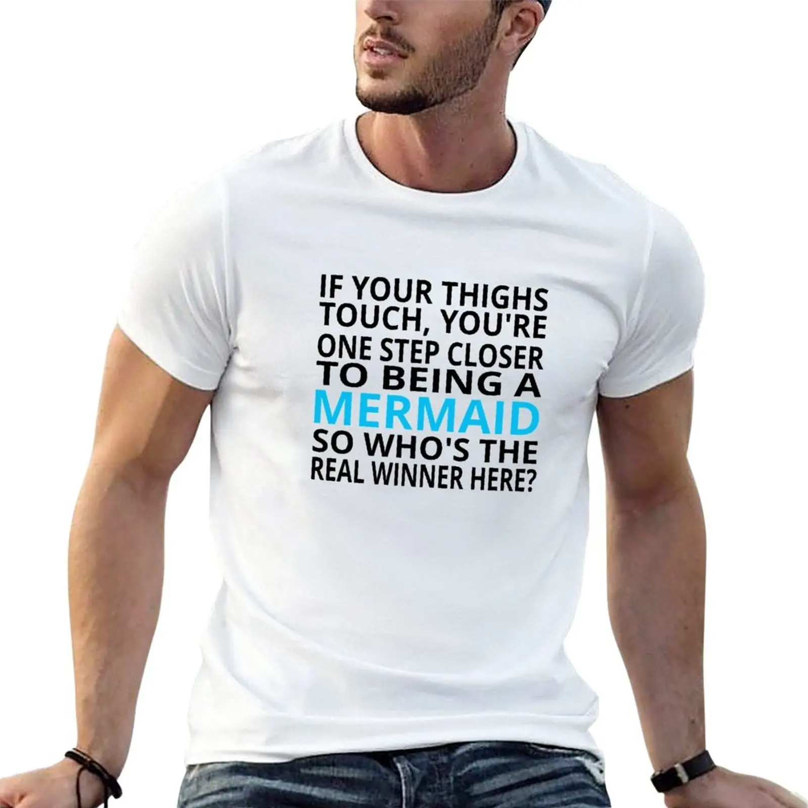

If Your Thighs Touch T-Shirt hippie clothes Blouse Tee shirt mens funny t shirts