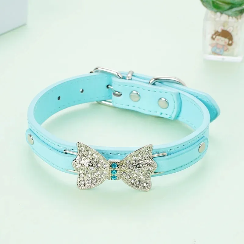 PU Leather Dog Collar for Small Medium Larger Dogs