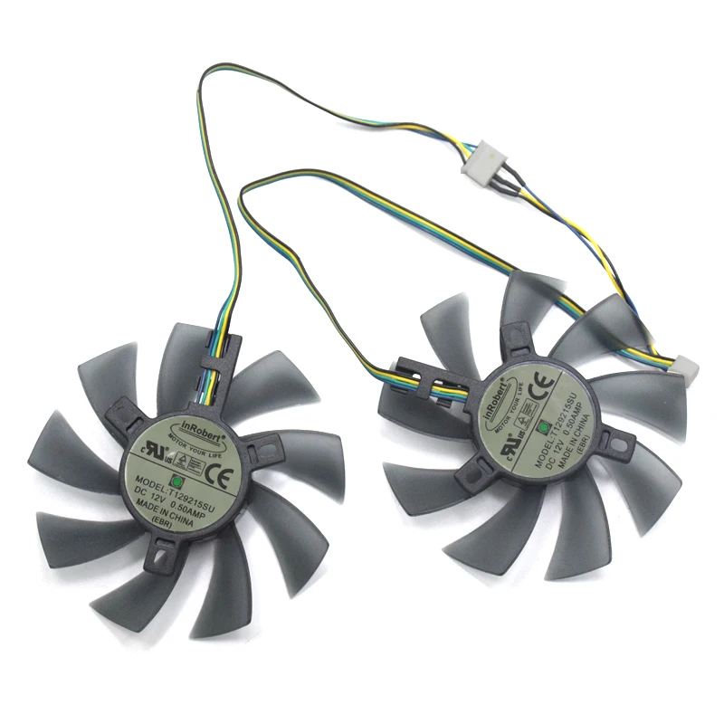 Video Card Fan Replacement For INNO3D GeForce GTX 1060 3GB 6GB X2