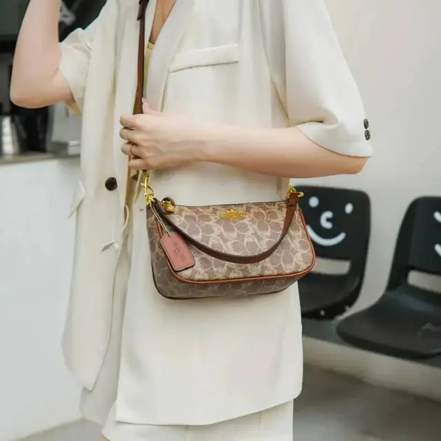 Elegant Women's Underarm Bag Hot Popular Ladies Shoulder Bag PU Leather Luxury Handbag Ladies Bag Designer Crossbody Bag 2