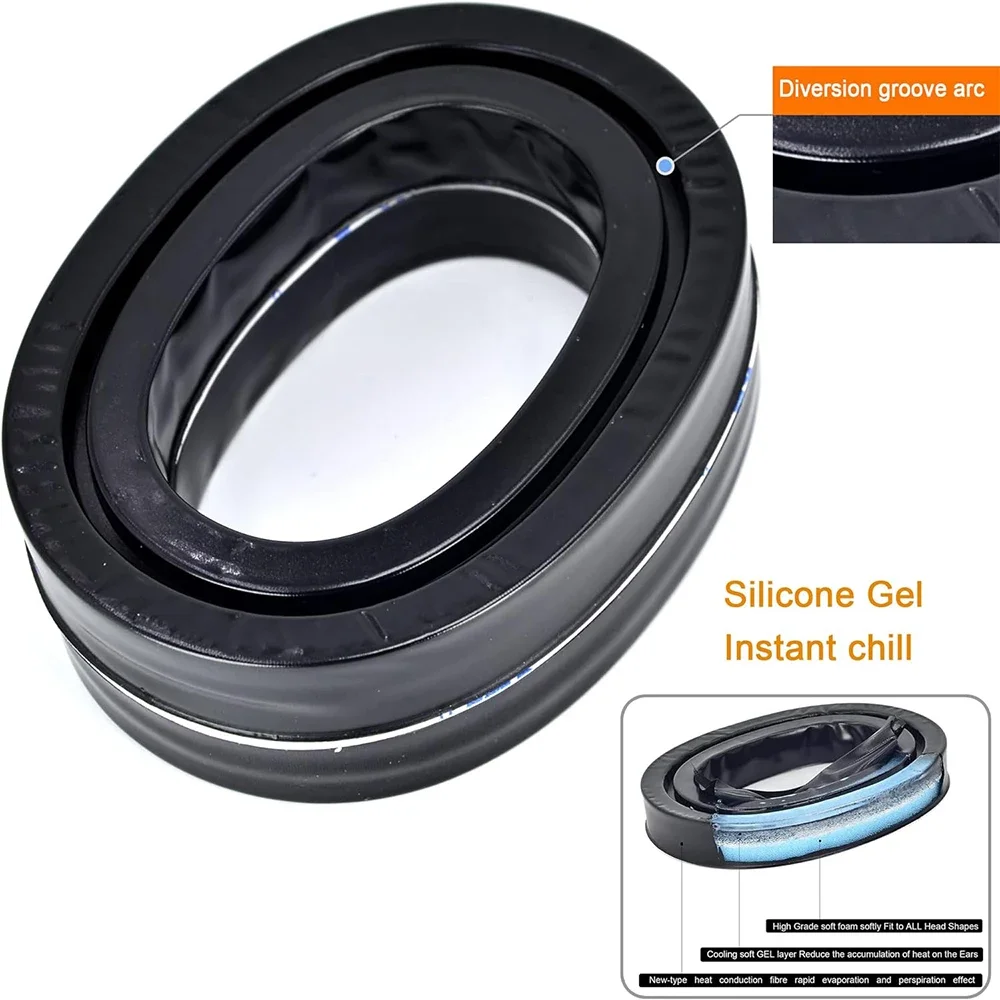 Taktische Headset Ohrenschützer Gel Ohr Pad für 3M Peltor Sport Taktische Gehörschutz Headset Jagd Schießen Headset – Detail 5