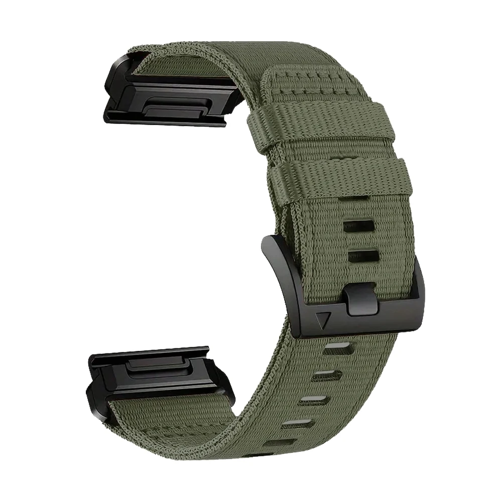 Premium QuickFit Canvas Watchband - Versatile 22mm/26mm Strap Bracelet