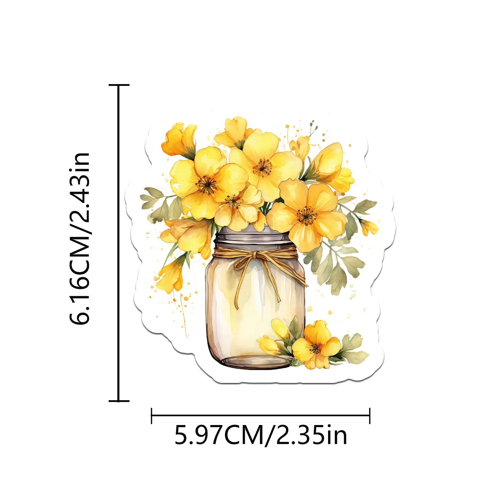 50Pcs 귀여운 꿀벌 꽃 스티커 노트북 스크랩북 수하물 기타 헬멧에 대한 신선한 소녀 스티커 DIY 낙서 미적 스티커