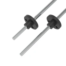  T3.5 3.5mm 304 Stainless Steel Lead Screw Rod with POM Nut Length 500mm Lead 0.61mm 2mm 2.4mm Pitch 0.61mm 1mm 1.2mm 