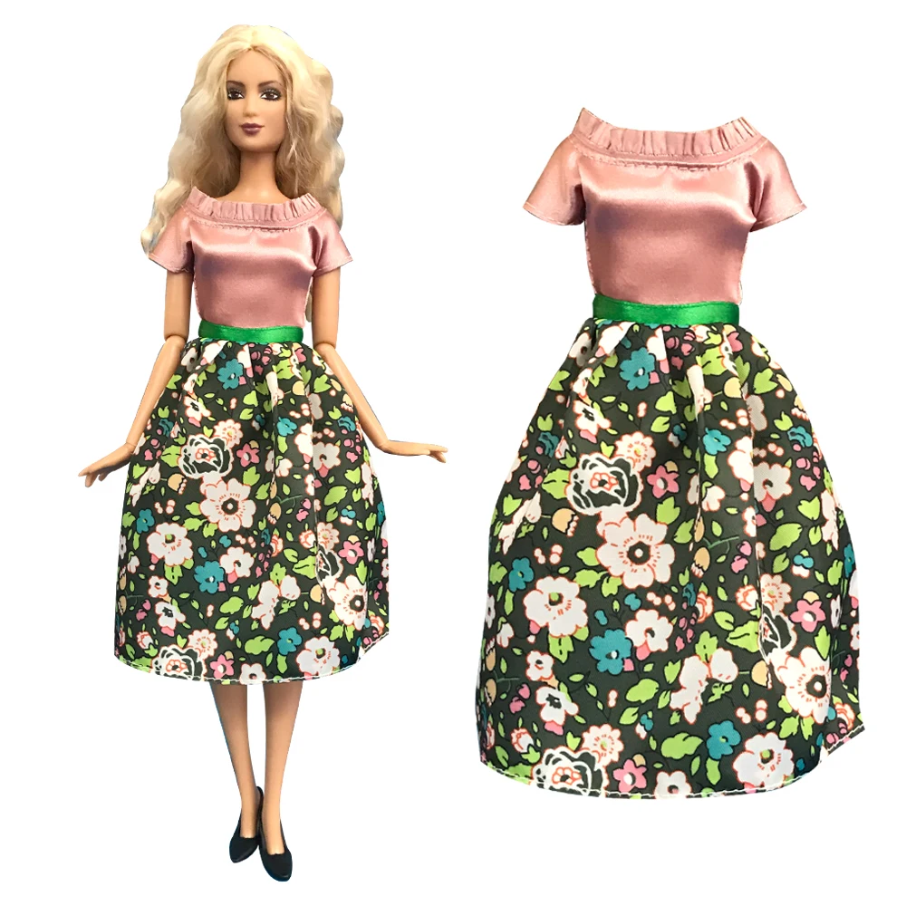 Elegant Handmade Casual Fashion Dress for 1/6 Doll - Perfect Doll Accessory Gift