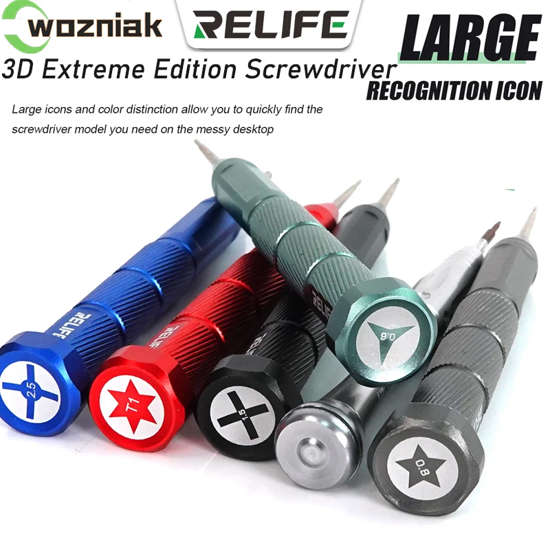 RELIFE RL-727 3D 스크루 드라이버 익스트림 에디션, 정밀 마그네틱 ..