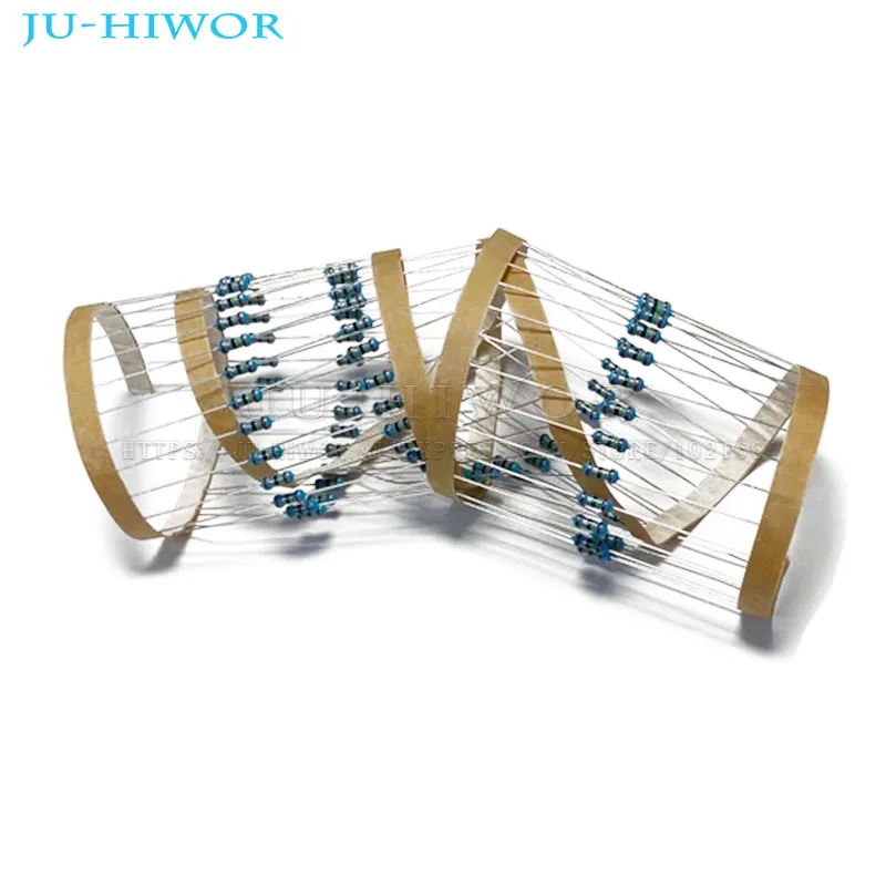 1/4W 0.25W 1% Metal Film Resistor 0.25W 0.1 0.15 1.5 12 33 47 68 100 150 240 560 1K 3.3K 8.2K 10K 100K 680K 1M 10M Ohm 100pcs