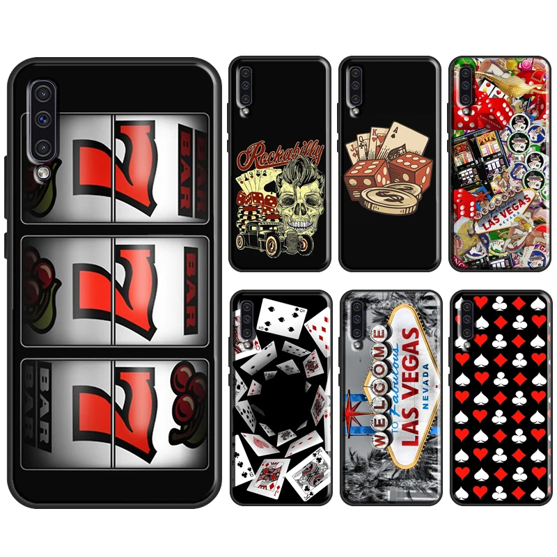 Custodia Cover Poker Las Vegas Per Samsung A22 A12 A32 A42 A52 A72 A51 A71 A50 A70 A20E A21S A20S A52S Fundas