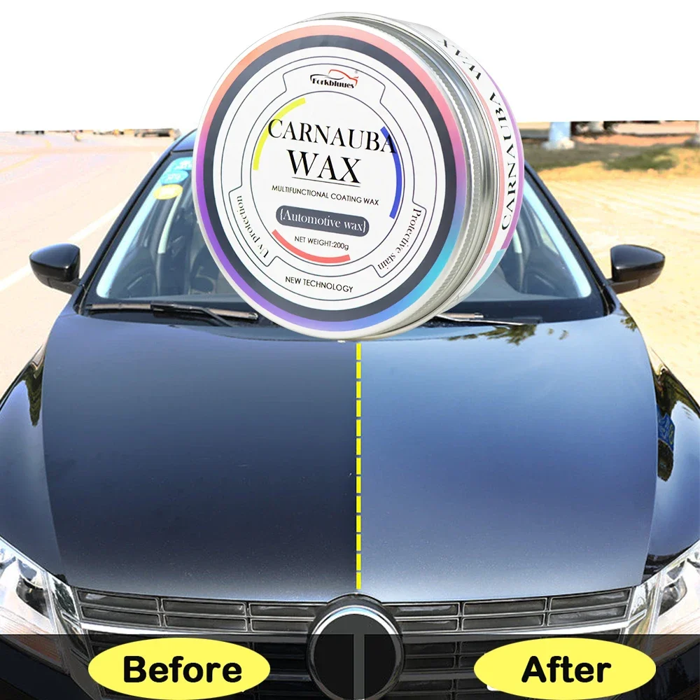 Carnauba Paste Car Wax Auto Paint Care Wax Brazilian Polishing Paste High Gloss Shine Super Hydrophobic Coating Glazing car wax