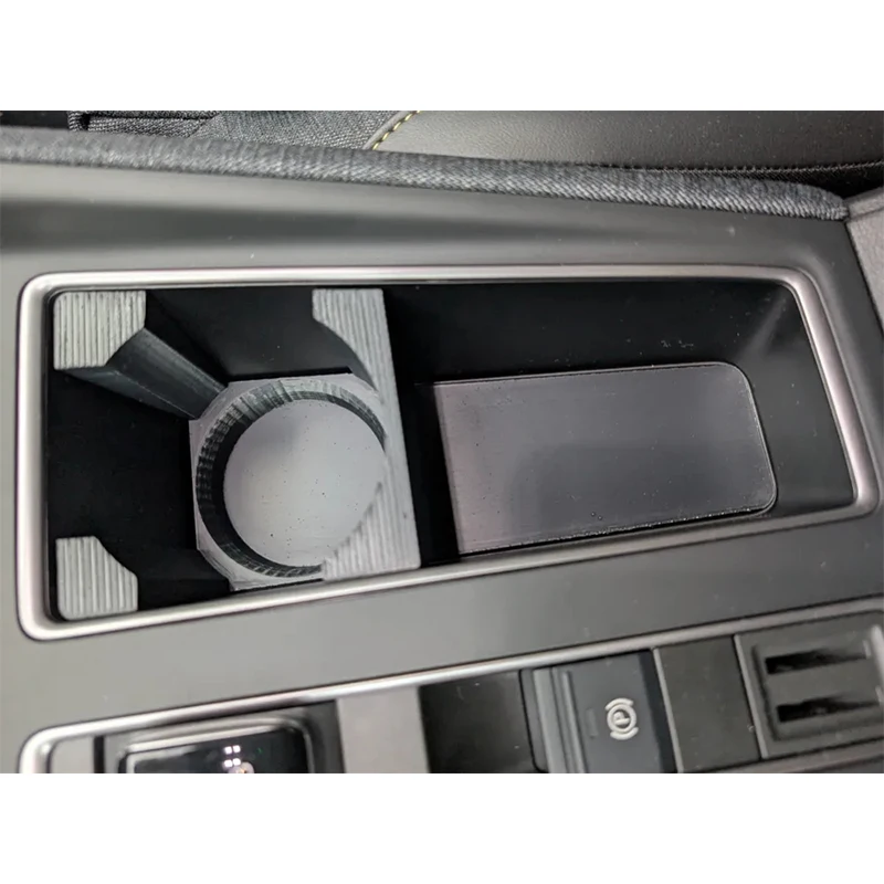 Skoda Elroq Enyaq 센터 콘솔 컵 홀더 내구성이 뛰어난 블랙 커피 컵 병 모바일 스토리지 홀더 주최자 액세서리