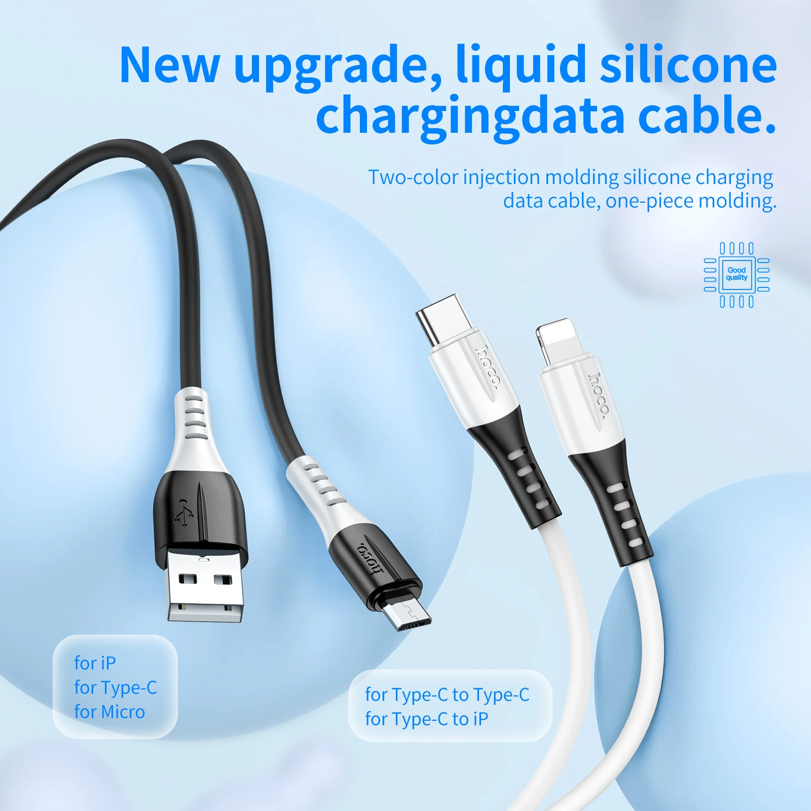 Фото HOCO USB зарядный кабель из жидкого силикона для iPhone 12 13 Pro Max 3A Type C телефонный проводной шнур передача данных для Samsung №5