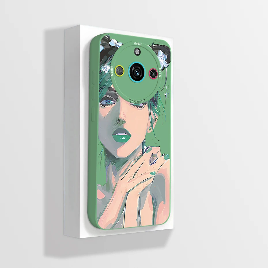 Stylish Shockproof Phone Case - Painted Design