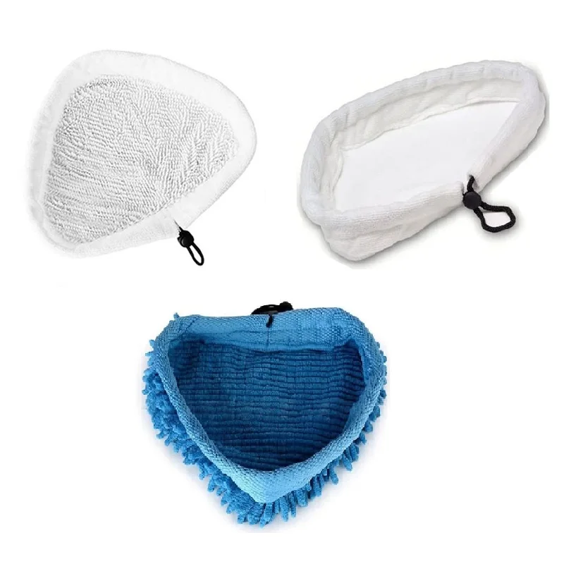 

3 types Steam Mop Covers Triangle H20 Steam Mop Pads Replacement For X5 Mop Home Clean Steam Mop Microfiber Cloths