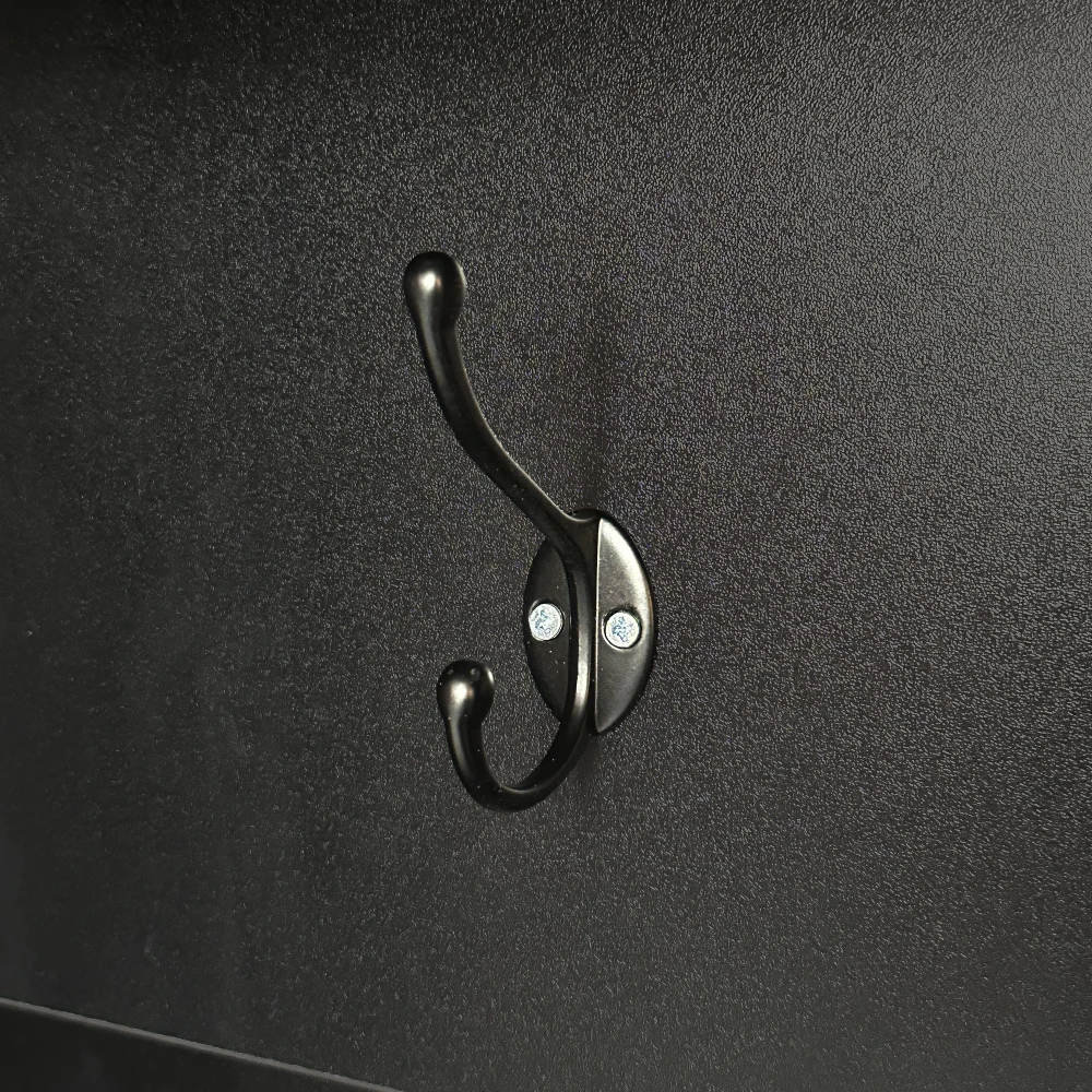 PINGGO Garderoben-Set mit Schuhbank, Multifunktionaler Aufbewahrung, 3 Haken und offenem Raum, Rechteckige Aufbewahrung & Regale für den Flur – Detail 14