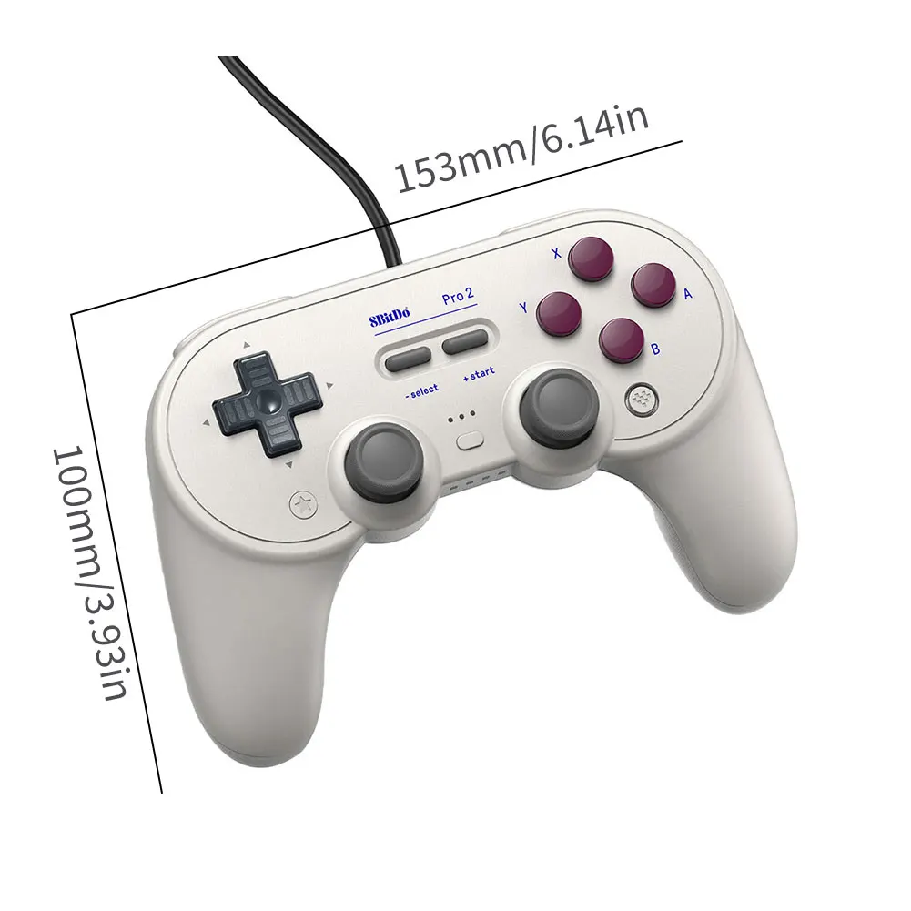 8Bitdo Pro 2 Bluetooth Gamepad Control with Joystick for Switch PC Laptop Game Joystick for NS Switch Game Controller Handle 